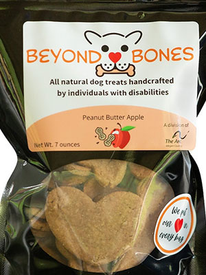 bag of Beyond Bones Peanut Butter Apple Treats